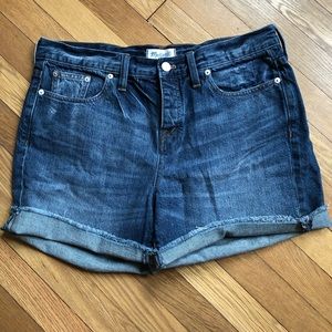 Madewell High Rise Denim Shorts
